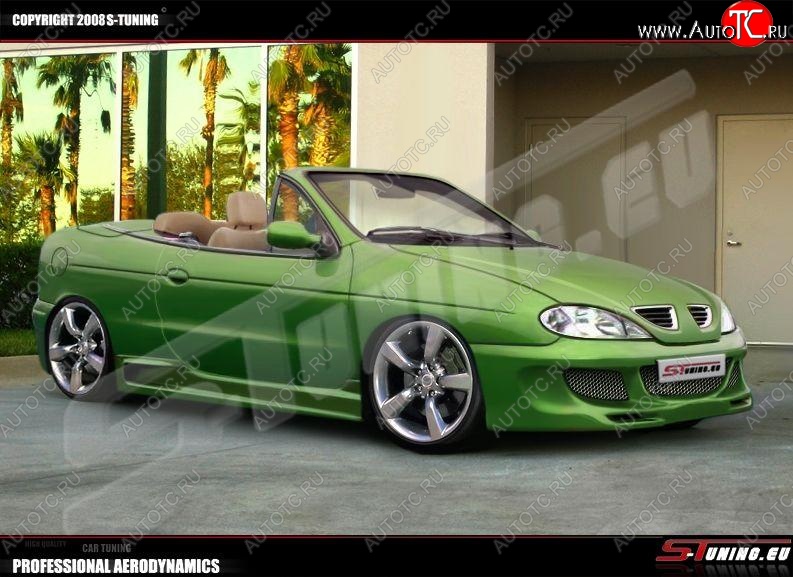 16 699 р. Пороги накладки ST Renault Megane BA,DA,LA купе дорестайлинг (1995-1999)  с доставкой в г. Вологда