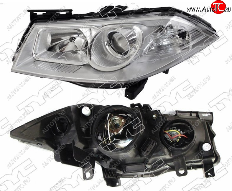 14 799 р. Левая фара передняя TYC (под электрокорректор)  Renault Megane ( хэтчбэк 5 дв.,  седан,  универсал) (2006-2009)  рестайлинг  с доставкой в г. Вологда
