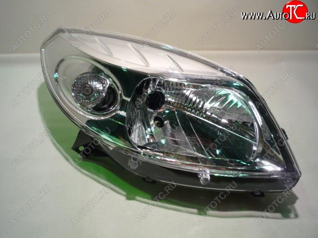2 599 р. Фара BRIGHTROAD (под корректор, правая) Renault Sandero (BS) (2009-2014)  с доставкой в г. Вологда