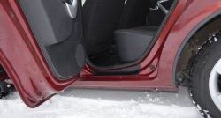 1 249 р. Накладки на порожки в салон Kart RS Renault Sandero (BS) (2009-2014) (Комплект на 4 двери)  с доставкой в г. Вологда. Увеличить фотографию 3