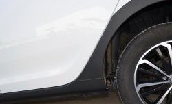 3 699 р. Комплект накладок на арки KART RS NEW Renault Sandero (B8) дорестайлинг (2014-2018) (Неокрашенные)  с доставкой в г. Вологда. Увеличить фотографию 4