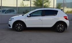 3 699 р. Комплект накладок на арки KART RS NEW Renault Sandero (B8) дорестайлинг (2014-2018) (Неокрашенные)  с доставкой в г. Вологда. Увеличить фотографию 5