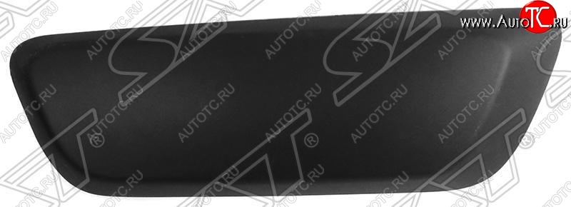 1 289 р. Левый молдинг на передний бампер SAT  Renault Sandero Stepway  (B8) (2014-2018) дорестайлинг (Неокрашенный)  с доставкой в г. Вологда