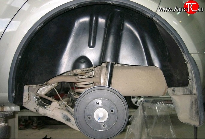 3 189 р. Задний левый подкрылок (Stepway) NovLine Renault Sandero (BS) (2009-2014)  с доставкой в г. Вологда
