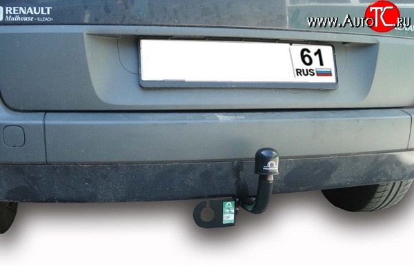 18 499 р. Фаркоп Лидер Плюс Renault Scenic 2 (2003-2009) (Без электропакета)  с доставкой в г. Вологда