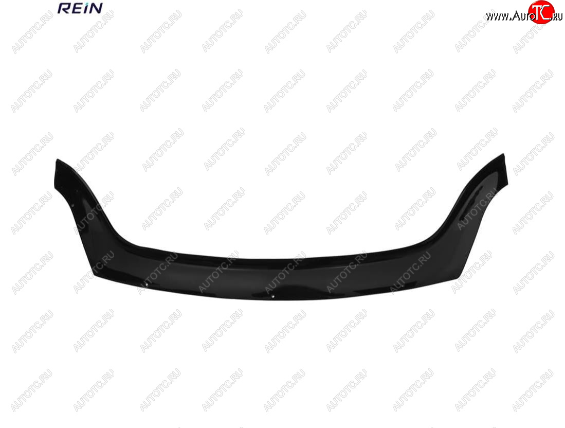 1 499 р. Дефлектор капота REIN (ЕВРО крепеж) без логотипа Renault Symbol седан LU (2008-2012)  с доставкой в г. Вологда