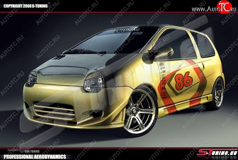 28 999 р. Передний бампер Monstr Renault Twingo 1 (1993-2007)  с доставкой в г. Вологда