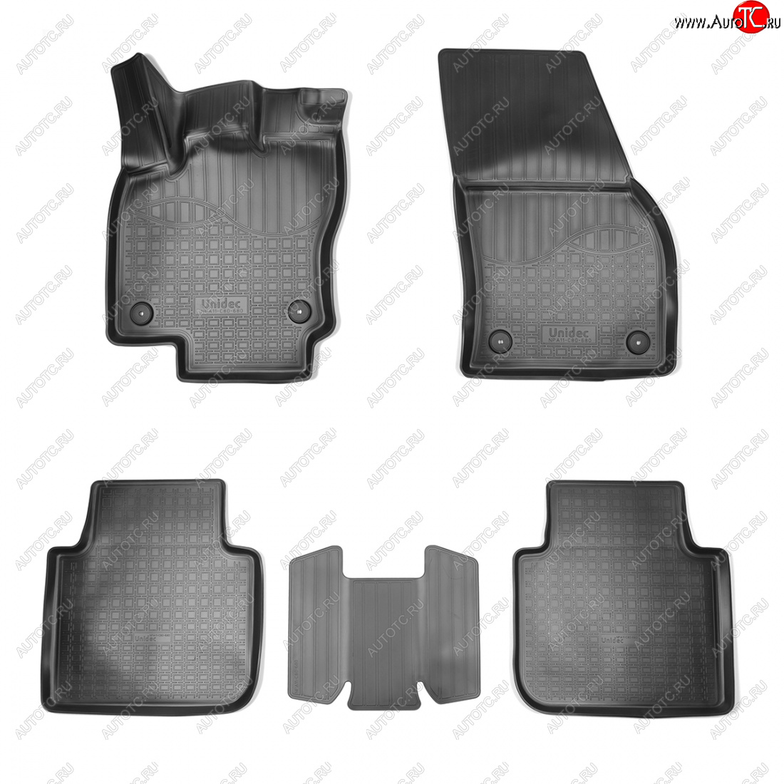 2 459 р. Коврики салона Norplast Unidec Seat Tarraco KN2 (2018-2025) (черные)  с доставкой в г. Вологда