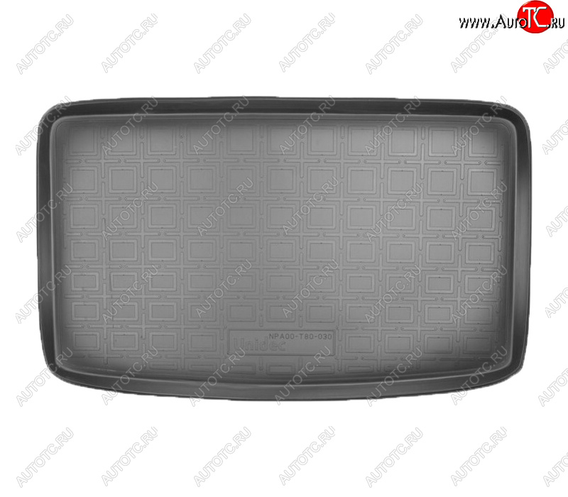 1 029 р. Коврик в багажник Norplast Unidec Seat Alhambra 7N дорестайлинг (2010-2015) (Цвет: черный)  с доставкой в г. Вологда