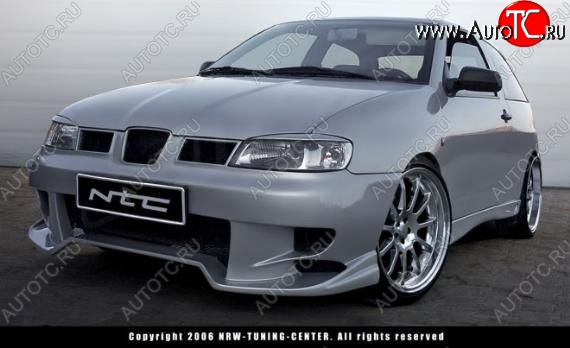 25 699 р. Передний бампер NTC Seat Ibiza 6J хэтчбэк 5 дв. доресталийнг (2008-2012)  с доставкой в г. Вологда