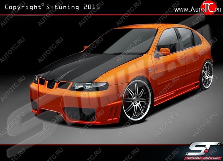 28 999 р. Передний бампер Golardo Seat Toledo седан (1998-2005)  с доставкой в г. Вологда