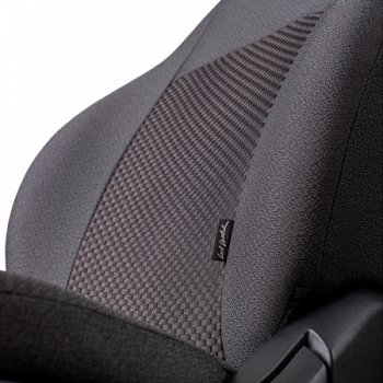 5 899 р. Чехлы сидений Lord Autofashion Дублин (жаккард, 60/40, раздельное заднее сиденье, 3Г-образ. подголовника) Hyundai Getz TB хэтчбэк 5 дв. рестайлинг (2005-2010) (Серый, стежок серый)  с доставкой в г. Вологда. Увеличить фотографию 2