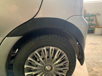 1 059 р. Накладки арок переднего и заднего бамперов Автостайл Daewoo Matiz M100 дорестайлинг (1998-2000) (Текстурная поврехность)  с доставкой в г. Вологда. Увеличить фотографию 5