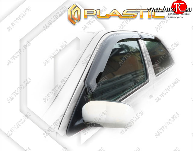 1 999 р. Дефлектора окон CA-Plastic Toyota Vista Ardeo V50 рестайлинг универсал (2000-2003) (Classic полупрозрачный)  с доставкой в г. Вологда