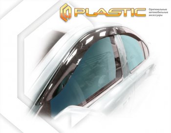1 999 р. Дефлектора окон CA-Plastic  Volvo S60  RS,RH седан (2000-2010) дорестайлинг, рестайлинг (серия Classic полупрозрачный, Без хром. молдинга)  с доставкой в г. Вологда. Увеличить фотографию 2