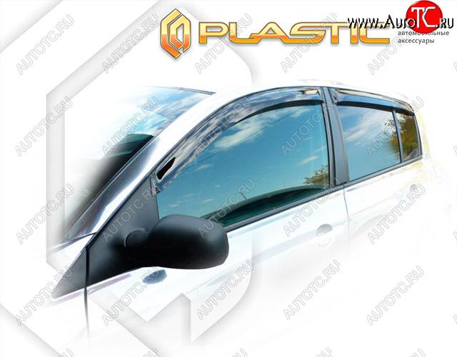 1 999 р. Дефлектора окон CA-Plastic  Renault Megane  хэтчбэк 5 дв. (2002-2006)  дорестайлинг (Classic полупрозрачный)  с доставкой в г. Вологда