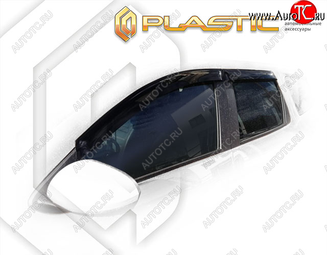 1 999 р. Дефлектора окон CA-Plastic Renault Duster HM рестайлинг (2021-2024) (Classic полупрозрачный)  с доставкой в г. Вологда