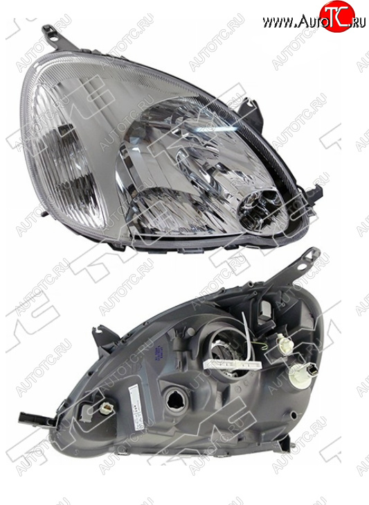 6 399 р. Правая фара (под электрокорректор, Евросвет) TYC Toyota Yaris XP10 хэтчбэк 5 дв. (1999-2005)  с доставкой в г. Вологда