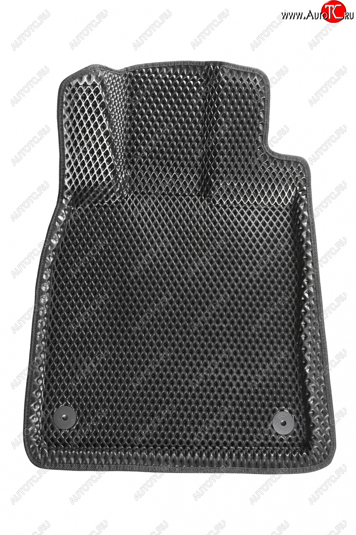 5 699 р. Коврики в салон EVA (3D, ромб, чёрные) Seintex Audi A6 C7 дорестайлинг, седан (2010-2014)  с доставкой в г. Вологда