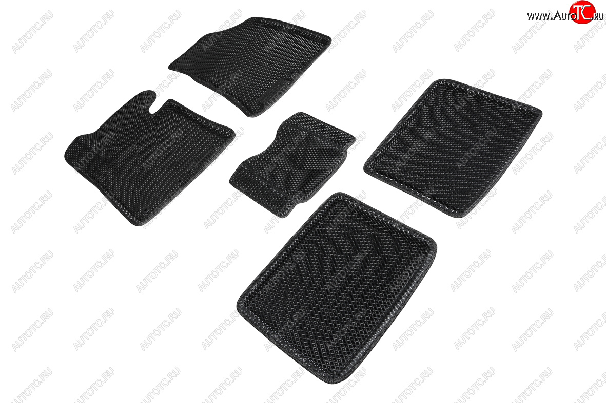 5 699 р. Коврики в салон EVA (3D, ромб, чёрные) Seintex  Hyundai I40  1 VF (2011-2019) дорестайлинг седан, дорестайлинг универсал, рестайлинг седан, рестайлинг универсал  с доставкой в г. Вологда