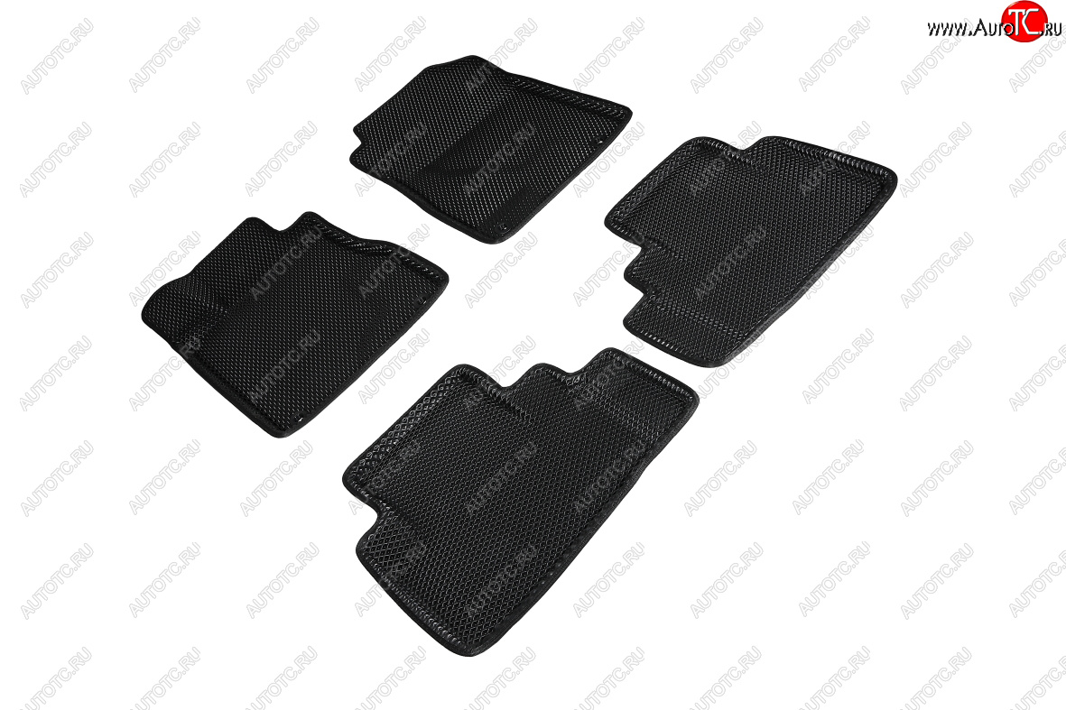 4 999 р. Коврики EVA 3D ромб для Honda CR-V IV 2012-2016 Honda CR-V RM1,RM3,RM4 рестайлинг (2014-2018)  с доставкой в г. Вологда