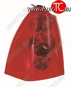 4 899 р. Левый фонарь задний DEPO  Peugeot 307  универсал (2001-2008) дорестайлинг, рестайлинг  с доставкой в г. Вологда