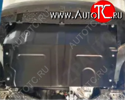 8 699 р. Защита картера двигателя и КПП (малая, V-1,6T; 2,0T) Alfeco  Chery Tiggo 8 PRO (2021-2025) (Алюминий 3 мм)  с доставкой в г. Вологда