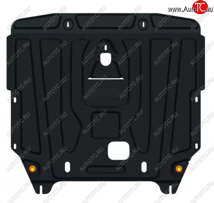7 699 р. Защита картера двигателя (V-2,5D MT) Alfeco  Dong Feng Rich 6 (2021-2025) DoubleCab рестайлинг (Алюминий 4 мм)  с доставкой в г. Вологда