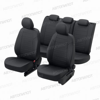 13 649 р. Чехлы на сиденья (экокожа, з.подг - горбы) Автопилот Audi 80 B3 седан (1986-1991) (черный)  с доставкой в г. Вологда. Увеличить фотографию 5
