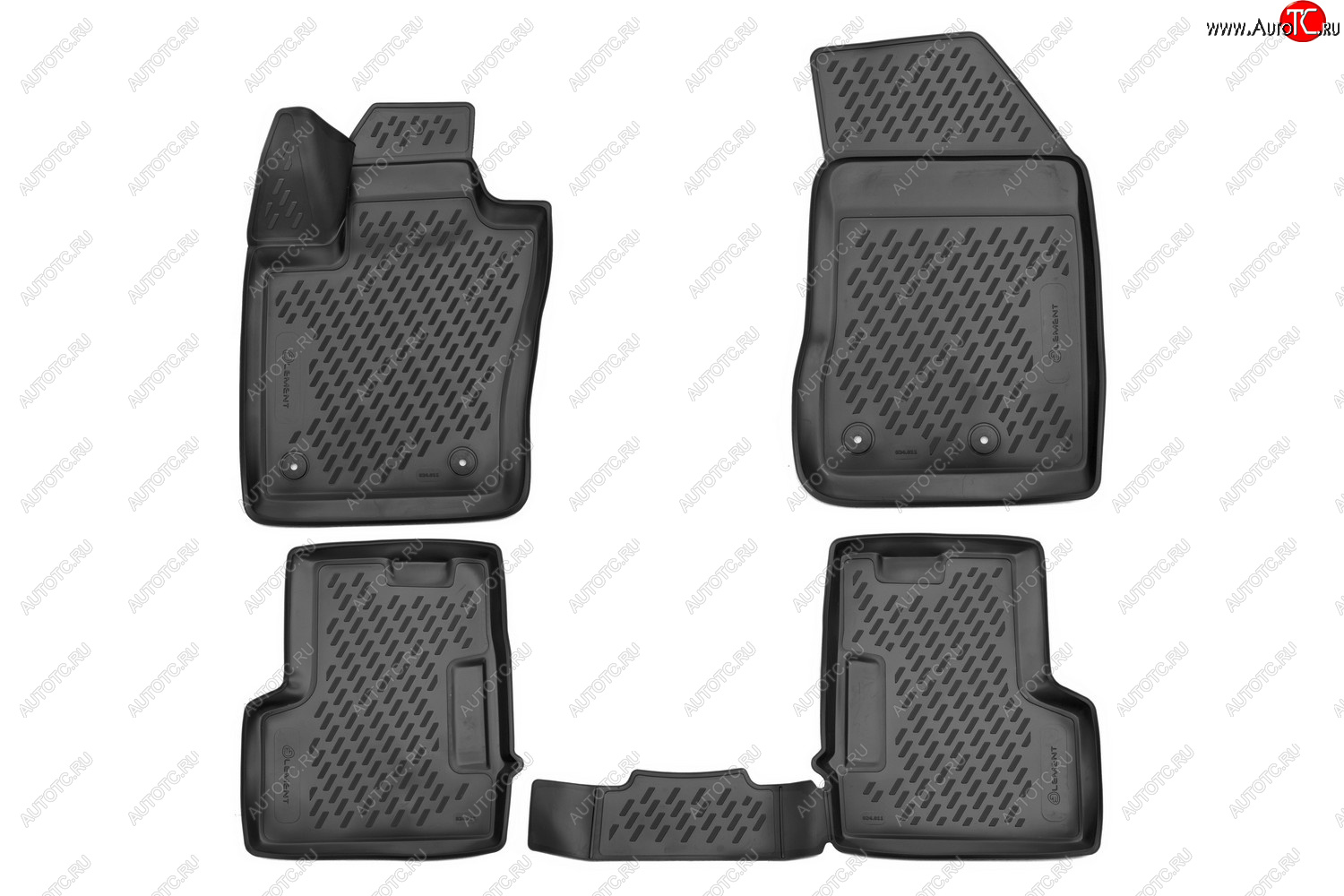 2 899 р. Коврики 3D в салон Element (полиуретан) Jeep Renegade 1 BU дорестайлинг (2014-2020)  с доставкой в г. Вологда