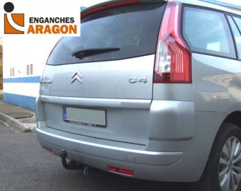 5 249 р. ТСУ для CITROEN C4 Picasso  Grand Picasso 2006-02013, PEUGEOT 5008 2009-2017, PEUGEOT 5008 AdBlue 2010-2017, Тип шара: Горизонтальный, условно-съемны Aragon e1220aa  с доставкой в г. Вологда. Увеличить фотографию 1