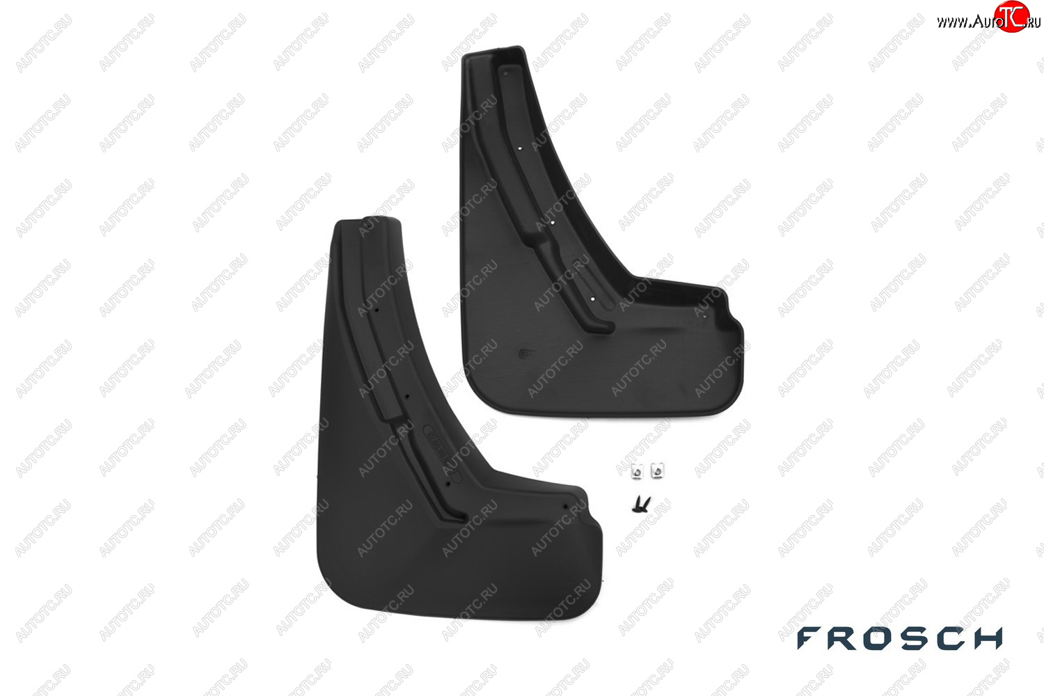 4 799 р. Брызговики задние FROSCH Cadillac Escalade GMTK2 джип 5 дв. короткая база (2015-2020)  с доставкой в г. Вологда