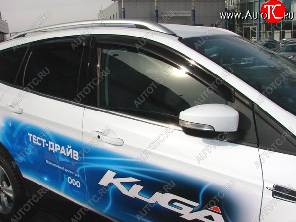 1 239 р. Дефлекторы окон pro-series FORD KUGA 2013-2016, 2017-  Форд Куга FORD fsh.0080.000050  с доставкой в г. Вологда