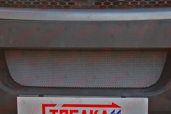 2 899 р. Защитная сетка радиатора в бампер (ячейка 3х7 мм) Стрелка11 Стандарт  Iveco Daily (2006-2011) (хром)  с доставкой в г. Вологда. Увеличить фотографию 2