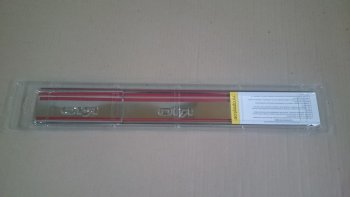 1 099 р.     Накладки на пороги KIA Rio 2017~  kiri4-nppl0  с доставкой в г. Вологда. Увеличить фотографию 1