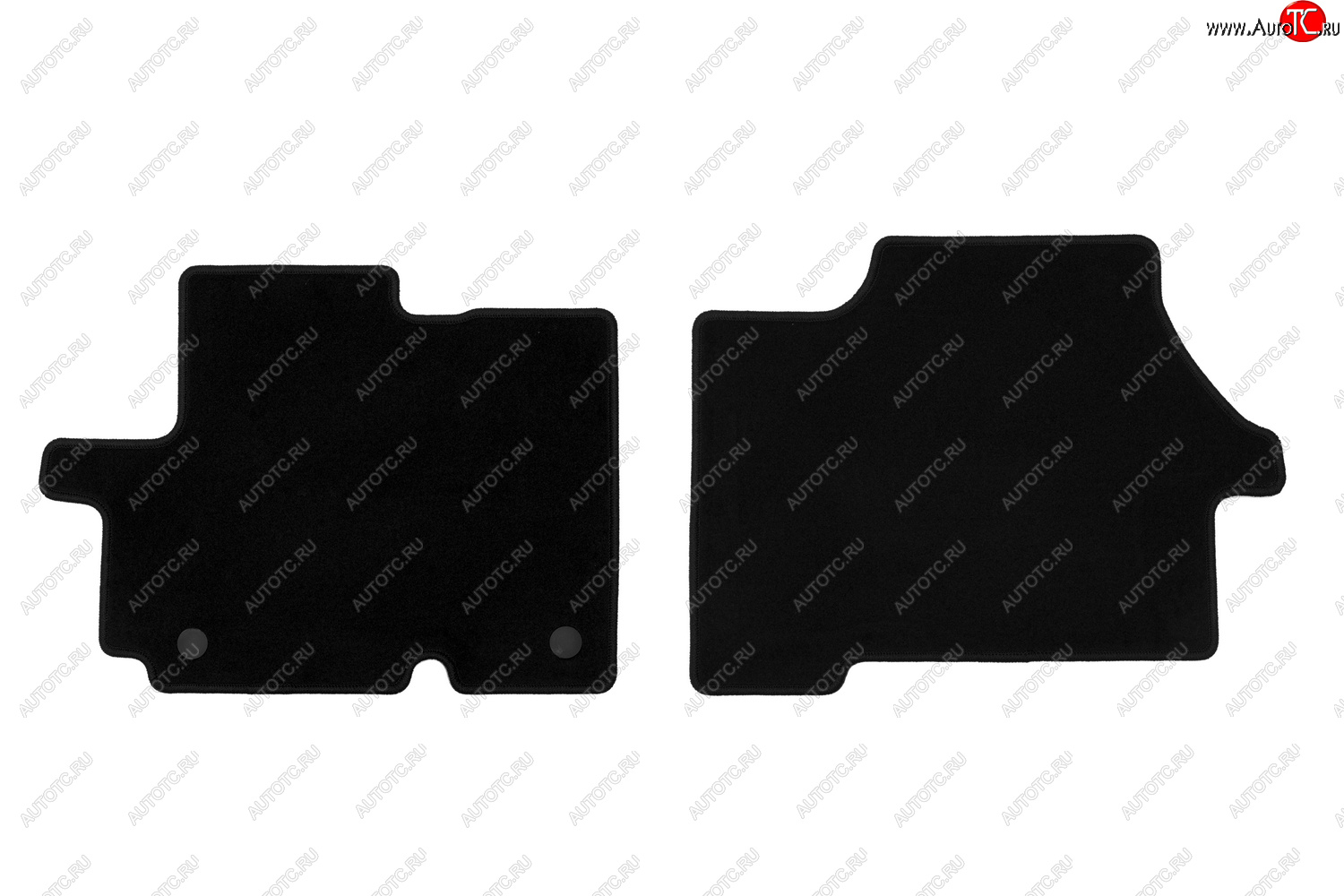 279 р. Комплект ковриков в салон (чёрные, текстиль) Klever Econom Fiat Ducato 290 (2014-2025)  с доставкой в г. Вологда