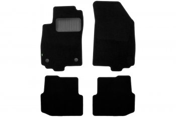 319 р. Коврики в салон Klever Standard CHEVROLET Aveo 2011-2015, сед., хб., 4 шт. (текстиль)  Шевроле Авео Klever klever02081801210kh  с доставкой в г. Вологда. Увеличить фотографию 1
