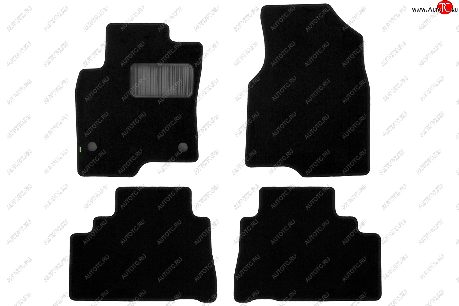 2 559 р. Комплект ковриков в салон (чёрные, текстиль) Klever Standard Chevrolet Captiva 2-ой рестайлинг (2013-2016)  с доставкой в г. Вологда