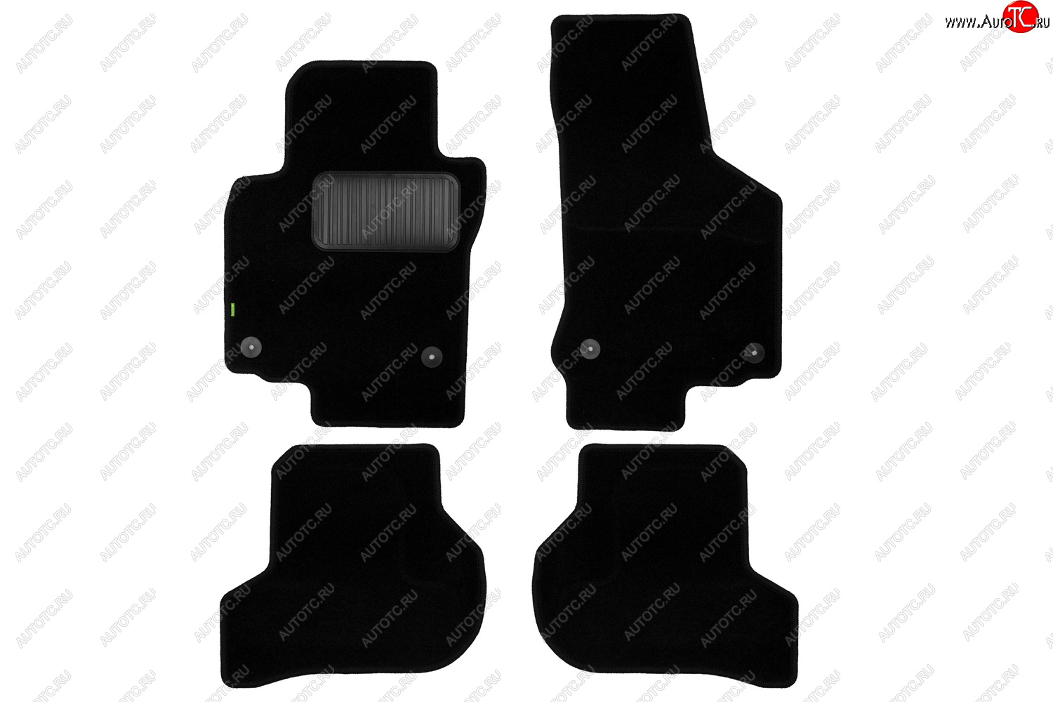 319 р. Коврики в салон Klever Standard VOLKSWAGEN Golf GTI 3D 2008-2012, хб., 4 шт. (текстиль)  Фольксваге Klever klever02513501210kh  с доставкой в г. Вологда