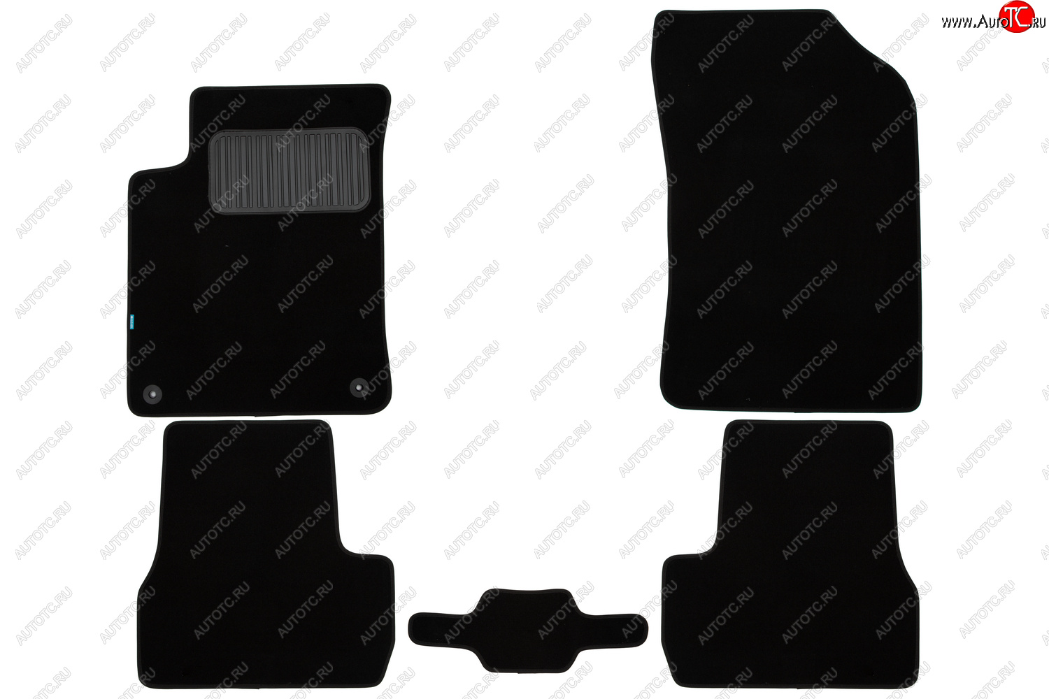 429 р. Коврики в салон Klever Premium CITROEN C3 2009-2013, 2013-2016, хб., 5 шт. (текстиль)  Ситроен С3 Klever klever03101922110kh  с доставкой в г. Вологда