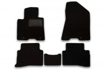 9 549 р. Коврики в салон Klever Premium HYUNDAI Tucson 2015-2018, 2018-2021 кросс., 5 шт. (текстиль)  Хендай Туксон Klever klever03205822110kh  с доставкой в г. Вологда. Увеличить фотографию 1