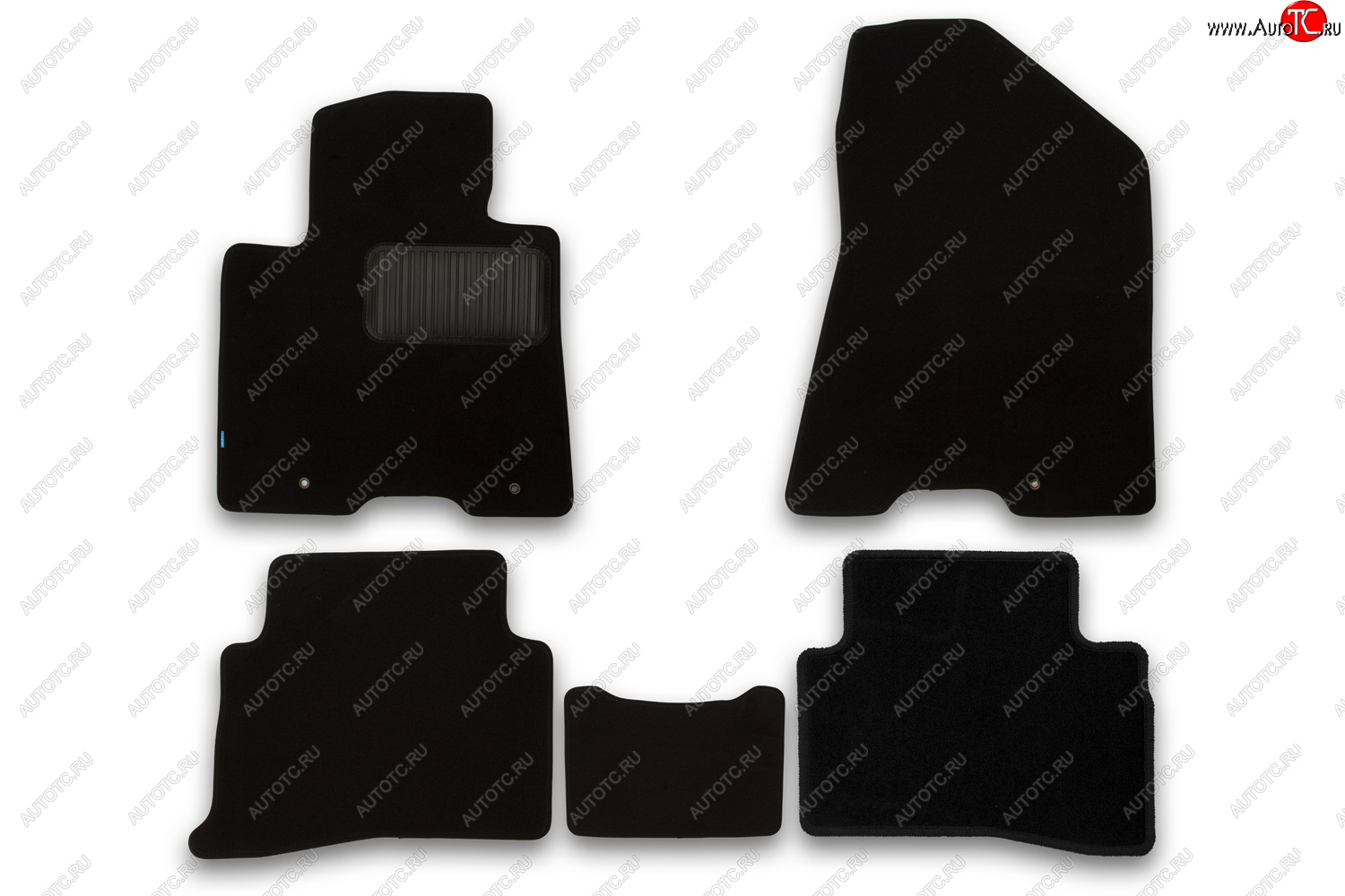 9 549 р. Коврики в салон Klever Premium HYUNDAI Tucson 2015-2018, 2018-2021 кросс., 5 шт. (текстиль)  Хендай Туксон Klever klever03205822110kh  с доставкой в г. Вологда