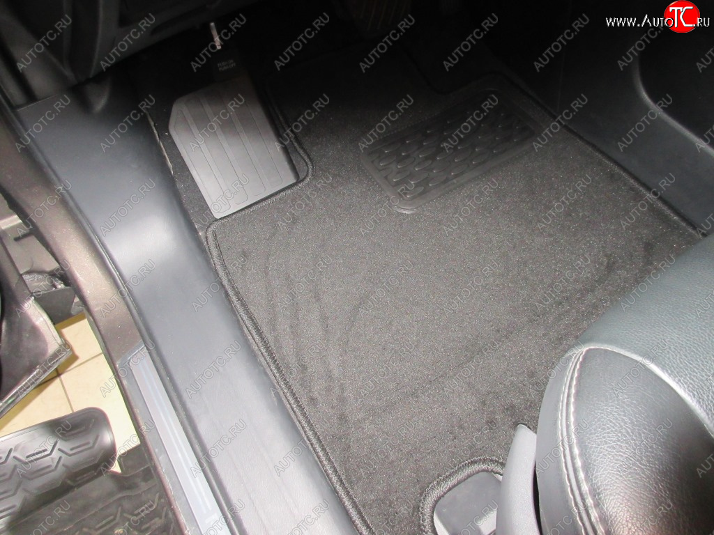 669 р. Коврики в салон Klever Premium NISSAN Pathfinder, 2014-2017, 2016-2020, внед., 5 шт. (текстиль)  Ни Klever klever03365922110kh  с доставкой в г. Вологда