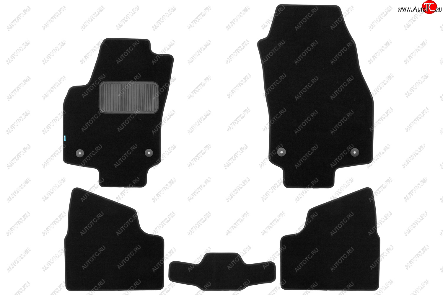 569 р. Коврики в салон Klever Premium OPEL Astra H GTC 3D 2004-2007, 2006-2014, хб., 5 шт. (текстиль)  Опель Астра Klever klever03371022110kh  с доставкой в г. Вологда