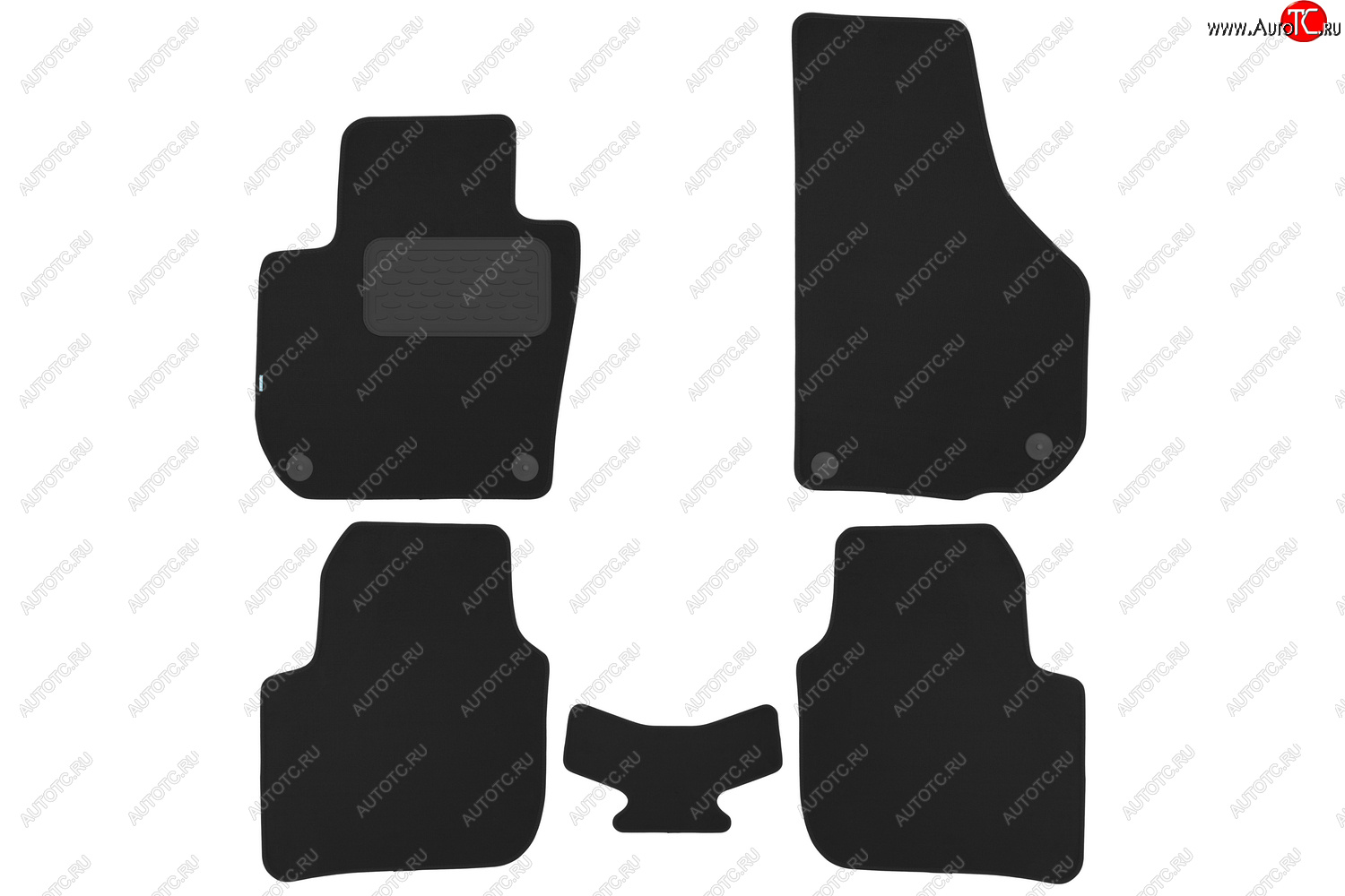 9 549 р. Коврики в салон Klever Premium SKODA Superb АКПП 2008-2013, 2013-2015, сед., 5 шт. (текстиль)  Шкода Суперб Klever klever03451122110kh  с доставкой в г. Вологда