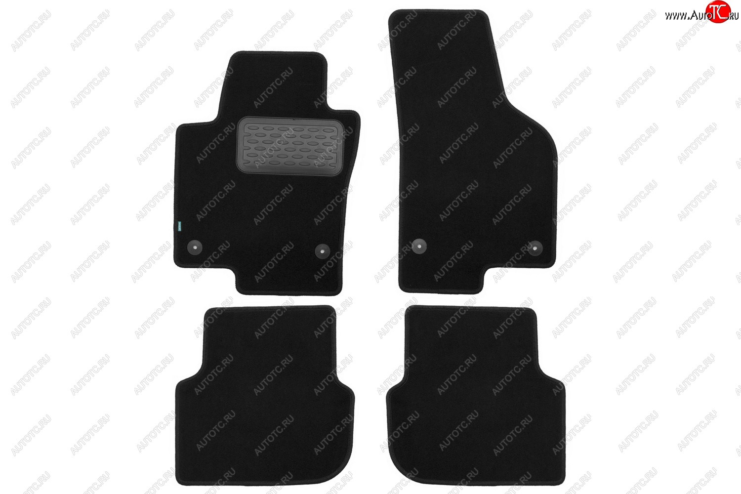 449 р. Коврики в салон Klever Premium VOLKSWAGEN Jetta V АКПП 2010-2015, 2014-2018, сед., 5 шт. (текстиль)  Klever klever03511422110kh  с доставкой в г. Вологда