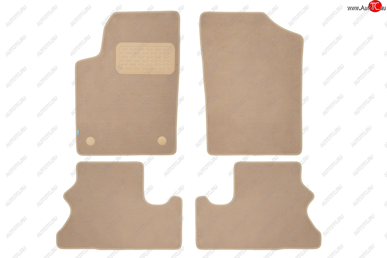 469 р. Коврики в салон Klever Premium CITROEN Berlingo First 1996-2002, 2002-2012, мв., 4 шт. (текстиль, бе Klever klever04102122112kh  с доставкой в г. Вологда