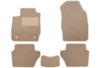 399 р. Коврики в салон Klever Premium FORD Fiesta 3D 2008-2013, 2012-2019, хб., 5 шт. (текстиль, бежевые)  Klever klever04162322112kh  с доставкой в г. Вологда. Увеличить фотографию 1