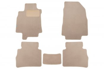 469 р. Коврики в салон Klever Premium NISSAN Tiida 2004-2012, 2010-2013, сед., 5 шт. (текстиль, бежевые)   Klever klever04362122112kh  с доставкой в г. Вологда. Увеличить фотографию 1