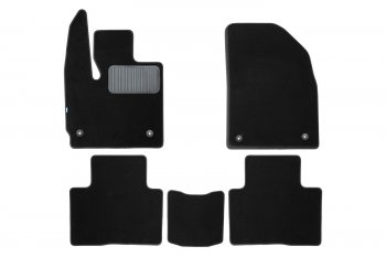 4 899 р. Коврики в салон Klever Premium, подходят для EXEED TXL M32FL, 2021-, 5 шт. (текстиль)  Эксид ТХЛ Klever klever0510600322110kh  с доставкой в г. Вологда. Увеличить фотографию 1